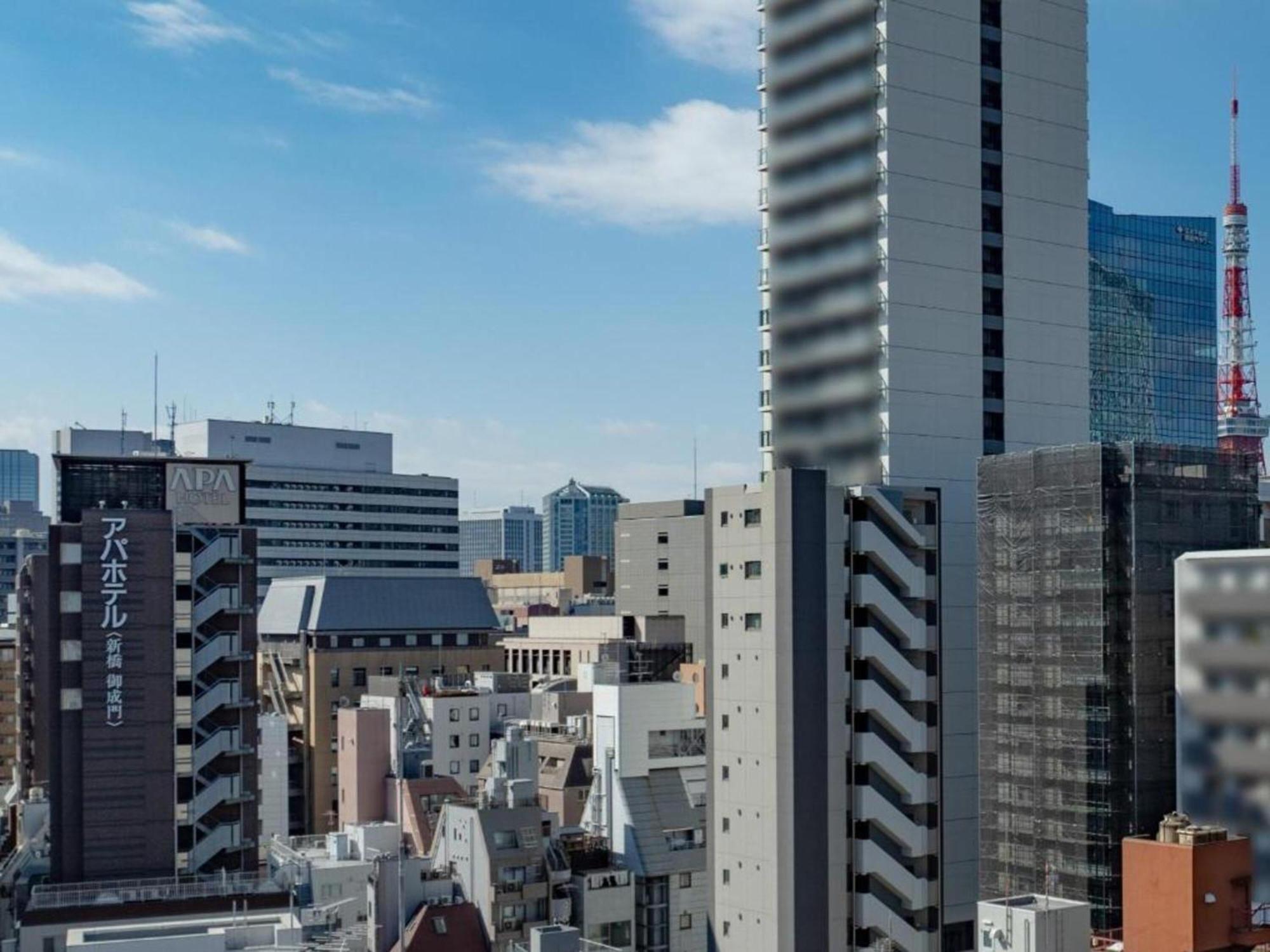 Apa Hotel Shimbashi Onarimon Токіо Екстер'єр фото