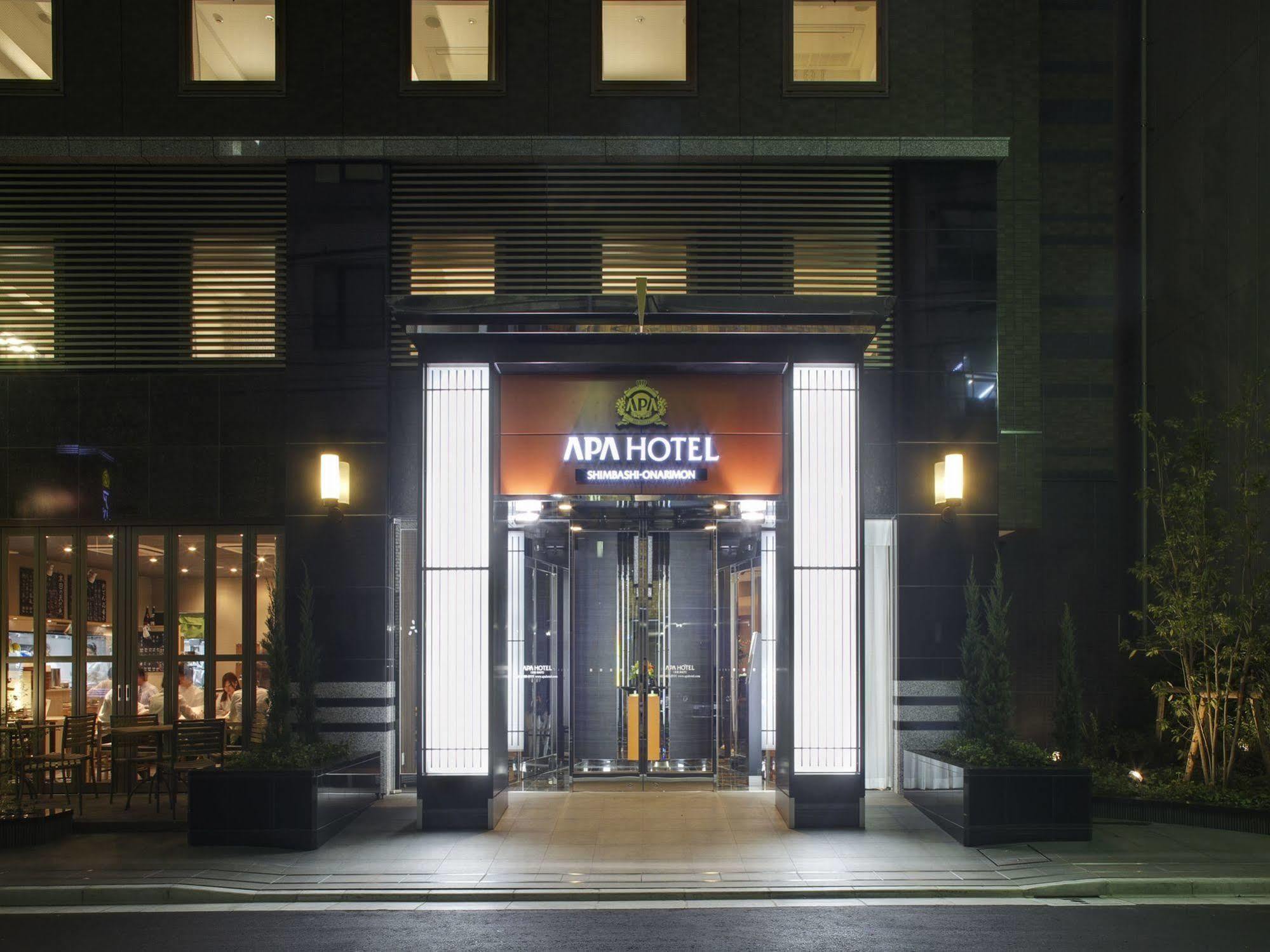 Apa Hotel Shimbashi Onarimon Токіо Екстер'єр фото